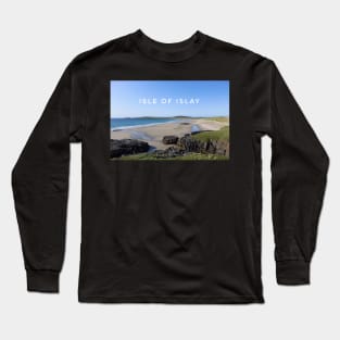 Isle of Islay Machir Bay Kilchoman print Long Sleeve T-Shirt